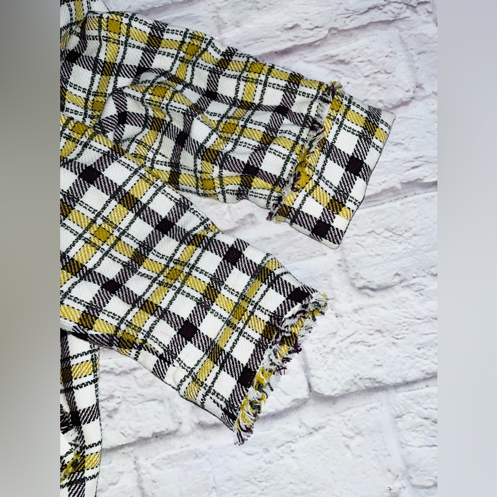 PENDLETON Plaid Tweed Blazer sz 16 - Picture 7 of 9